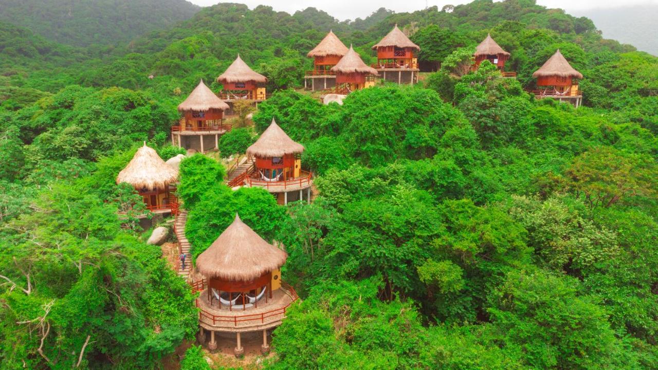 Hotel Ecohabs Tequendama - Parque Tayrona El Zaino Exterior foto