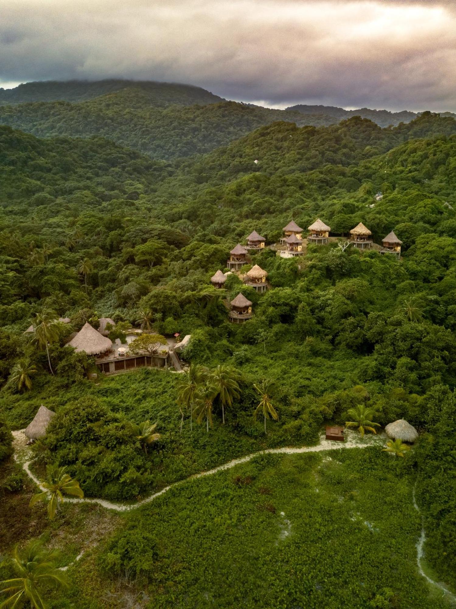 Hotel Ecohabs Tequendama - Parque Tayrona El Zaino Exterior foto