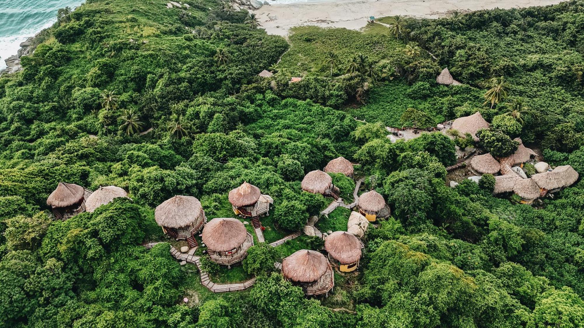Hotel Ecohabs Tequendama - Parque Tayrona El Zaino Exterior foto